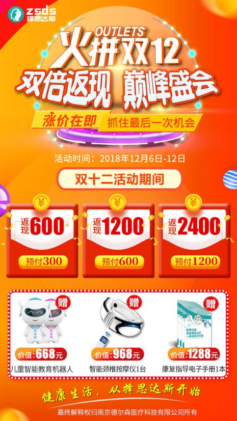 双十二福利来袭：最高返现2400元，择思达斯经颅磁劝您别在等了